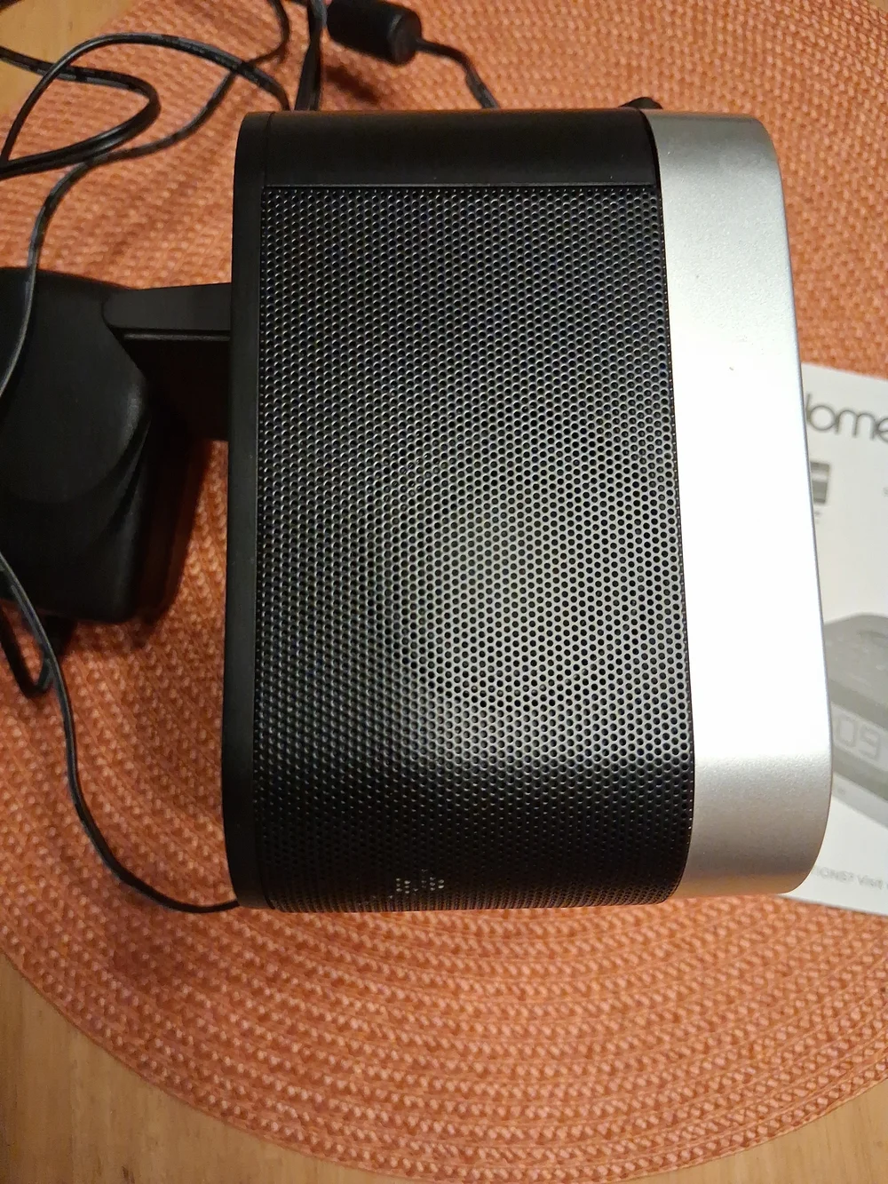 iHome Space Saving Wake Sleep Lighting Dock FM Radio Alarm Clock Speaker - IPL8